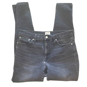 J. Crew Jeans - 9” High-Rise Toothpick in Charcoal Wash